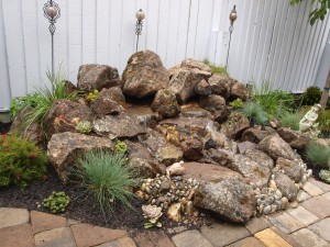 Small Rock Fountain