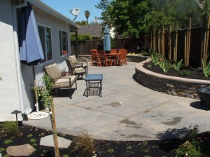 Stamped Colored Concrete